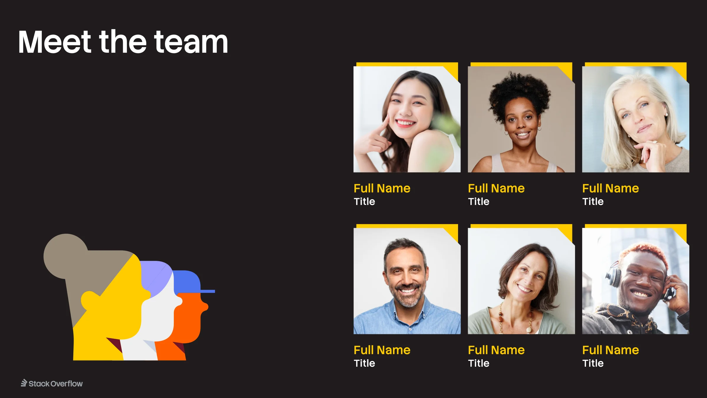 Slide from the Stack Overflow Business Template